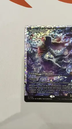 1x Moonshadow (0396) - Showcase - Fracture Foil NM-Mint, English Lorwyn Eclipsed - Image 2