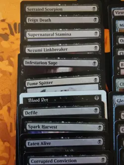 MTG - Commander (EDH) Deck - Shirei, Shizo's Caretaker, Mono Blackrifice ☠ - Image 2