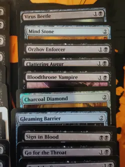 MTG - Commander (EDH) Deck - Shirei, Shizo's Caretaker, Mono Blackrifice ☠ - Image 4