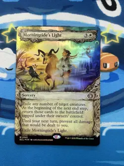 MTG Morningtide's Light #0301 Showcase Lorwyn Eclipsed FOIL Mythic Rare NM - Image 1