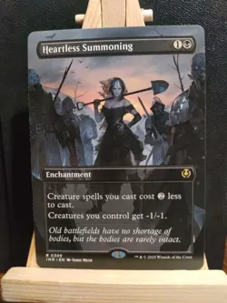 Heartless Summoning (Borderless) - Innistrad Remastered - Rare - NM (see pics) - Image 1