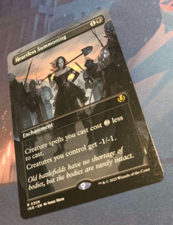 Heartless Summoning (Borderless) - Innistrad Remastered - Rare - NM (see pics) - Image 3