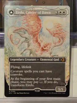 Eirdu, Carrier of Dawn (Borderless) - Lorwyn Eclipsed - MTG #286 - NM - Image 1