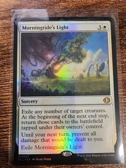 MTG [1×] Morningtide's Light - Foil NM - Lorwyn Eclipsed - Image 1