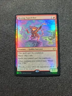MTG Foil Hexing Squelcher Lorwyn Eclipsed 145 NM Ready To Ship! Magic Gathering - Image 1