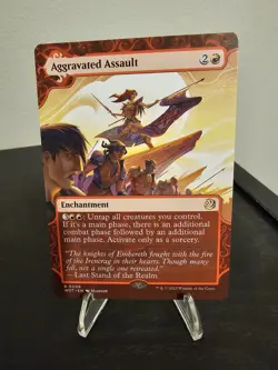 Aggravated Assault MTG Wilds of Eldraine: Enchanting Tales - Image 1