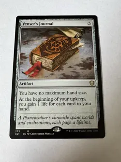 Magic The Gathering Venser's Journal #273 (Commander 2021) - Image 1