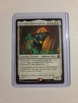 Mtg. Anti-Venom, Horrifying Healer Marvel's Spider-Man NM Magic the Gathering - Image 1