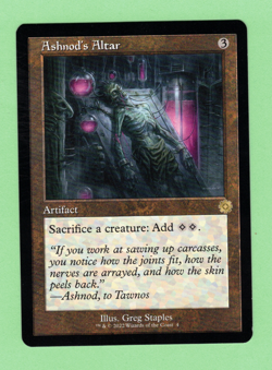 MTG - ASHNOD'S ALTAR #4 RETRO FRAME 2022 - Image 1