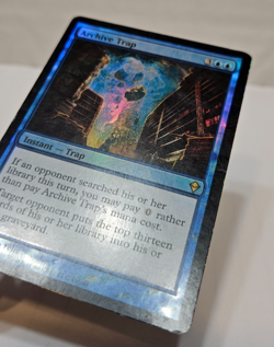FOIL Archive Trap Zendikar MTG Magic The Gathering 346 - Image 2