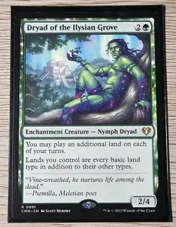 Dryad of the Ilysian Grove Commander Masters Regular - Image 1