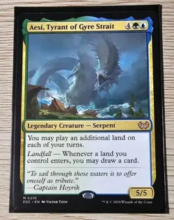 Aesi, Tyrant of Gyre Strait Commander: Duskmourn: House of Horror Regular - Image 1