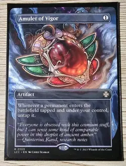Amulet of Vigor (Borderless) Commander: the Lost Caverns of Ixalan Regular - Image 1