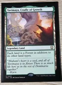 Yavimaya, Cradle of Growth Commander: Modern Horizons 3 Regular - Image 1