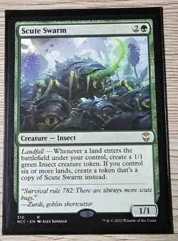 Scute Swarm Commander: Streets of New Capenna Regular - Image 1