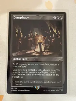 Magic The Gathering, Assassins Creed, Conspiracy, NM, Etched Foil - Image 1