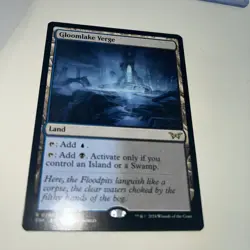 MTG Rare Gloomlake Verge Magic the Gathering Duskmourn: House of Horror Regular - Image 2