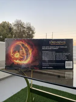 SEALED Magic the Gathering Deluxe Commander Deck Kit Lord of the Rings Edition - Image 2