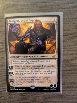 Tezzeret, Cruel Captain, Edge of Eternities, Regular, NM - Image 1