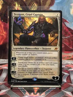 Tezzeret, Cruel Captain (Non-foil) Edge of Eternities 0002 Mythic MTG - Image 1