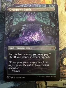Overgrown Tomb (Borderless) Lorwyn Eclipsed Regular NM - Image 2