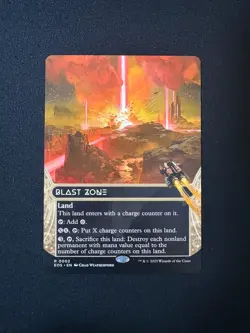 2025 MTG Edge Of Eternities Blast Zone Borderless #2 - Image 1