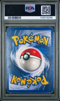 1999 POKEMON GAME 1ST ED-SHADOWLESS #8 MACHAMP-HOLO PSA 3 - Image 2
