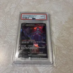ROCKET'S MEWTWO EX PSA 10 2025 POKEMON SV10 KO #125/098 SPECIAL ART RARE SAR 606 - Image 1