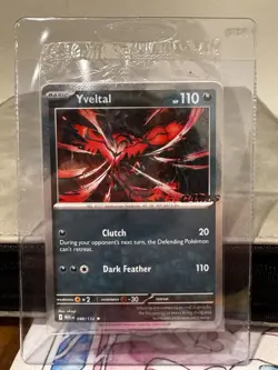 Yveltal 088/132 Pokemon EB Games Exclusive Promo Cosmo Holo Near Mint SEALED - Image 1