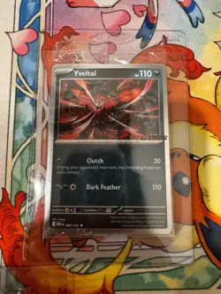 Yveltal 088/132 Pokemon EB Games Exclusive Promo Cosmo Holo Near Mint SEALED - Image 2