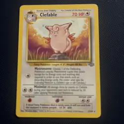 Clefable Jungle 17/64 Regular Pokemon TCG - Image 1