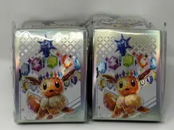Pokemon Prismatic Evolutions ETB Deck Sleeves - 10 Packs Bulk Lot Pokemon - Image 1