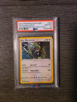 2024 Pokemon Sword and Shield Rayquaza (Holo) CRZ Premium Collection -- PSA 10 - Image 1