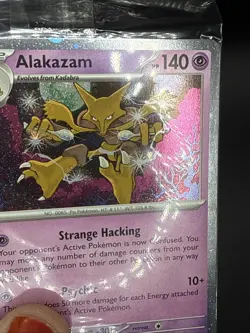 Pokemon - Alakazam Cosmos Holo - 082/167 - SV Twilight Masquerade - Promo x2 - Image 2