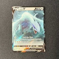 Pokemon Sword & Shield Silver Tempest Lugia V 138/195 Rare - Image 1