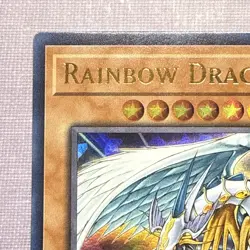 YuGiOh Rainbow Dragon 1st SDCB-EN041 Legend of the Crystal Beasts - Image 2