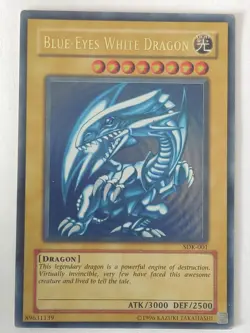 Blue-Eyes White Dragon (Version 2) Common Legendary Decks II LDK2-ENK01 LP - Image 1