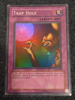 Trap Hole LOB-058 The Legend of Blue Eyes White Dragon Unlimited Super MP - Image 1