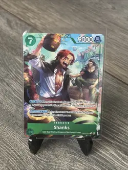Shanks (Alternate Alt Art) OP14-027 R THE AZURE SEA'S SEVEN English - Image 1