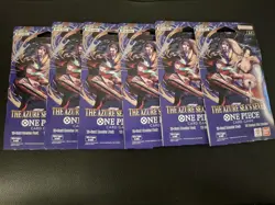 One Piece TCG OP14-EB04 The Azure Sea’s Seven Booster Pack 6 Sealed Packs - Image 1