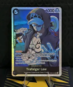 Trafalgar Law EB02-045 Extra Booster: Anime 25th Collection Foil One Piece CCG - Image 1