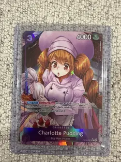 Charlotte Pudding Parallel Rare OP08-067 Alternate Art One Piece TCG ENGLISH NM - Image 1