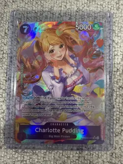 CHARLOTTE PUDDING One Piece TCG PRB02-010 Alt Art SR The Best Vol.2 NM English - Image 1