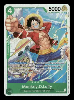 Monkey.D.Luffy - PRB02-005 One Piece Premium Booster -The Best- Vol. 2 SR NM Eng - Image 1