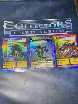 Digimon Holo Card Lot Mega Ultimate Level 2002 Bandai - Image 1