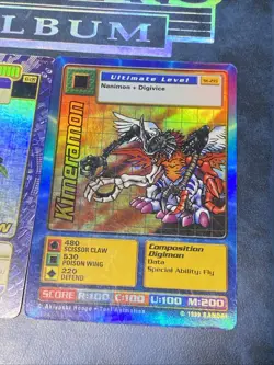 Digimon Holo Card Lot Mega Ultimate Level 2002 Bandai - Image 2