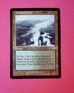 MTG Polluted Delta Onslaught Regular Card 321/350 Fresh Pull Mint 🔥 - Image 1