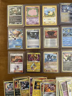 Pokemon Card Bundle 90ish Cards Mix Of Vintage & Modern, LP To Mint - Image 2