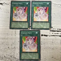 Lot Of 3 Cocoon Party - TAEV-EN048 - 1st Edition YuGiOh Cards Amazing Condition - Image 1