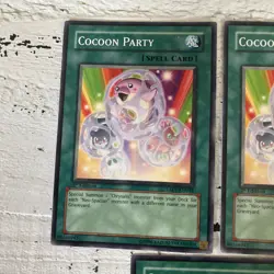 Lot Of 3 Cocoon Party - TAEV-EN048 - 1st Edition YuGiOh Cards Amazing Condition - Image 3